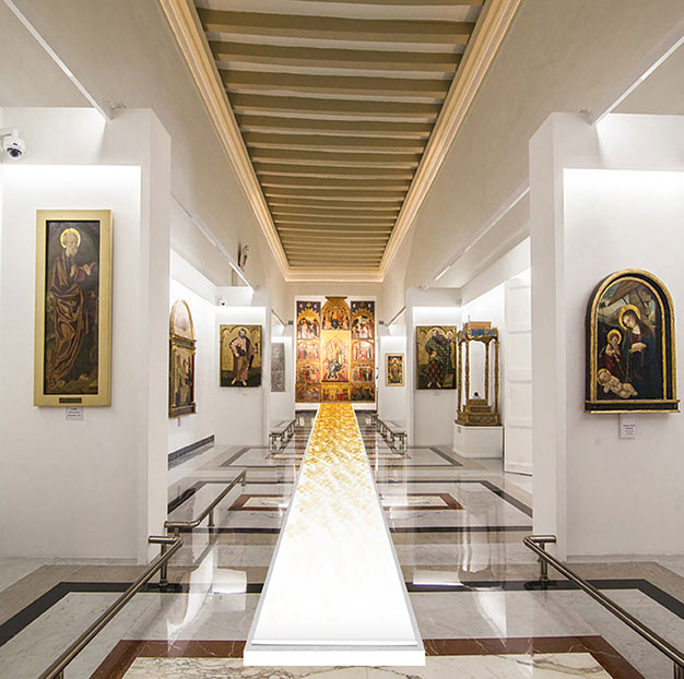 Installation at Mdina Cathedral Museum